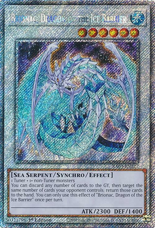 Brionac, Dragon of the Ice Barrier Card Front