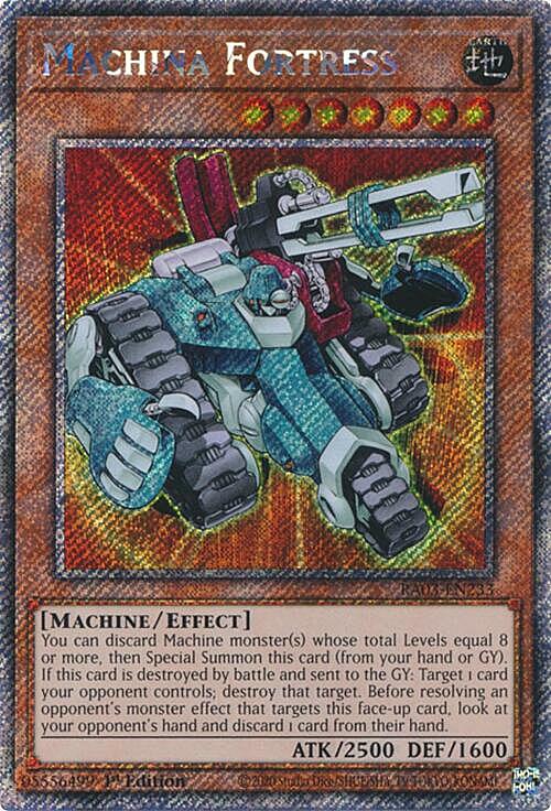 Machina Fortress Card Front