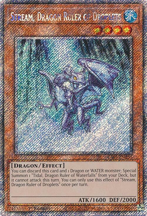 Stream, Dragon Ruler of Droplets Card Front