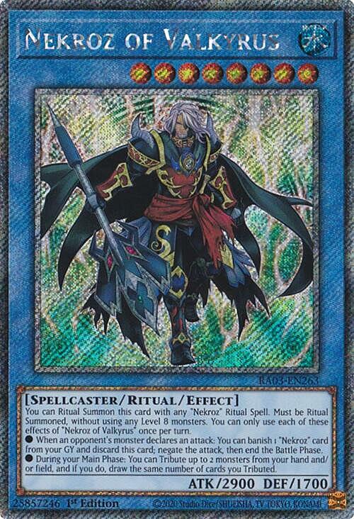 Nekroz of Valkyrus Card Front