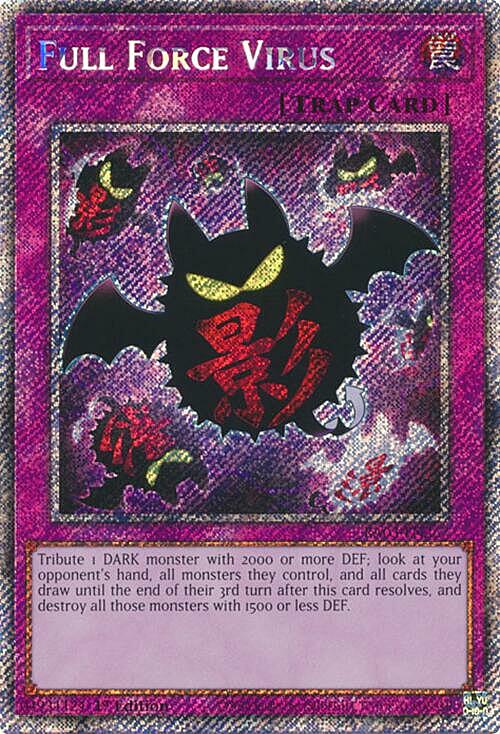 Full Force Virus Card Front