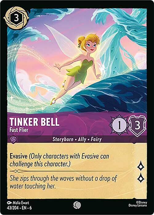 Tinker Bell - Fast Flier Card Front