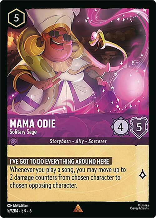 Mama Odie - Solitary Sage Card Front