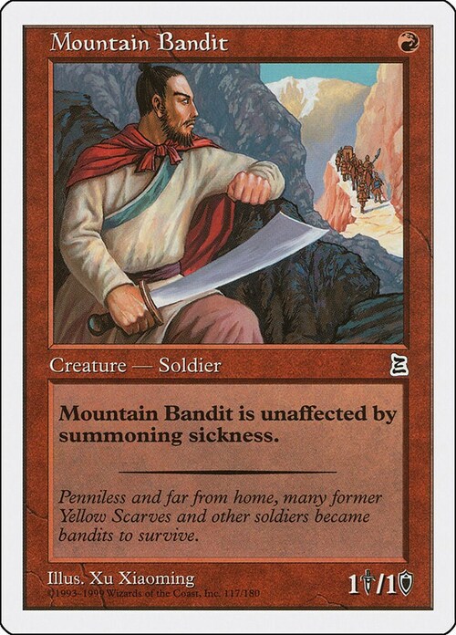 Mountain Bandit Card Front