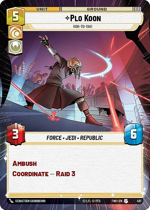 Plo Koon - Koh-to-yah! Card Front