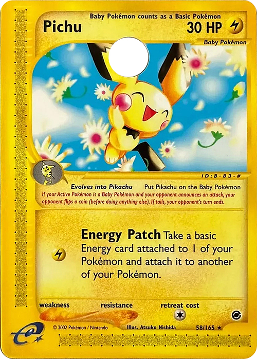 Pichu Card Front