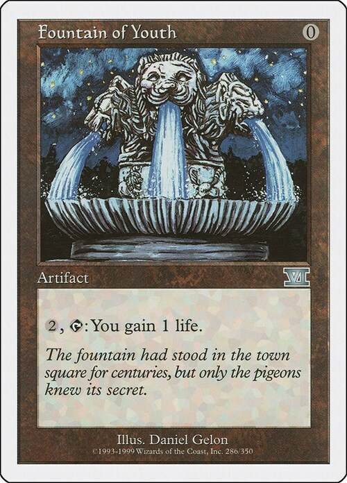 Fountain of Youth Card Front