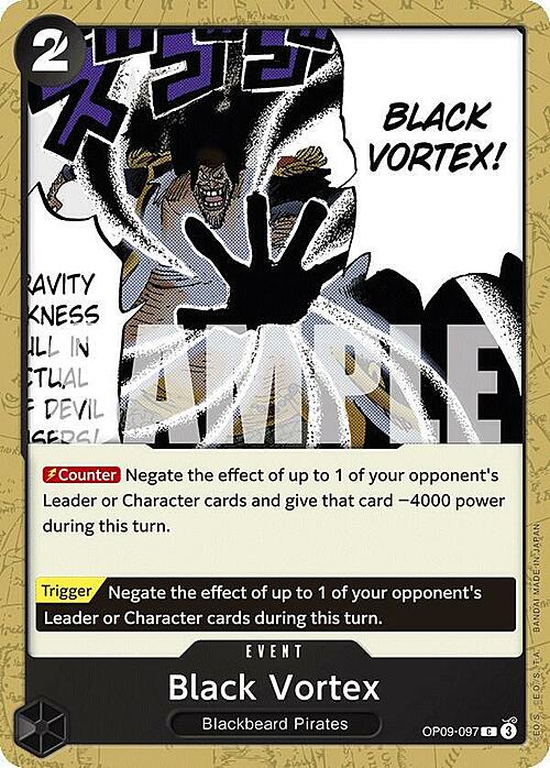 Black Vortex Card Front