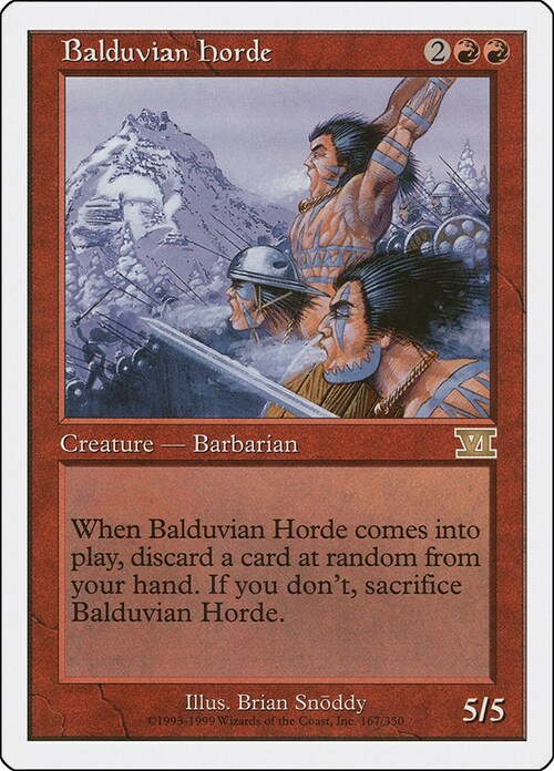 Balduvian Horde Card Front