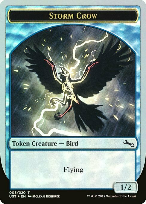 Storm Crow Card Front