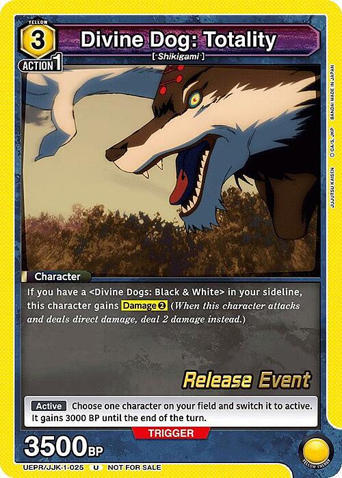 Divine Dog: Totality Card Front