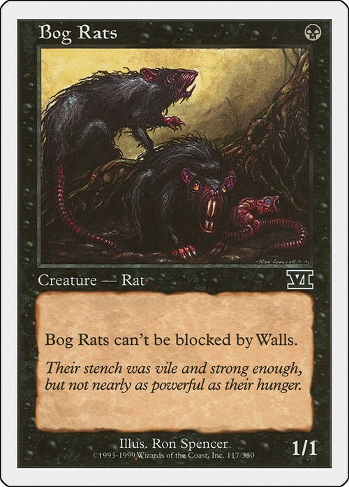 Bog Rats Card Front