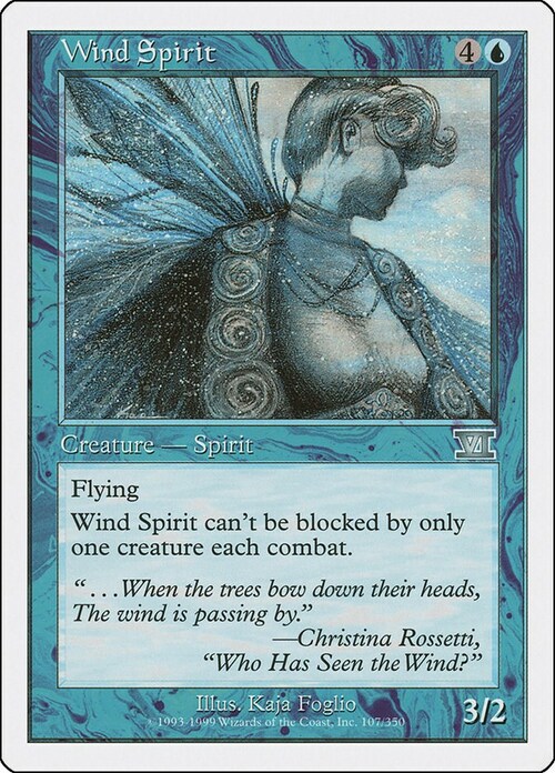 Wind Spirit Card Front