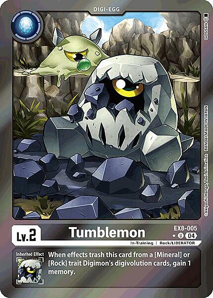 Tumblemon Card Front