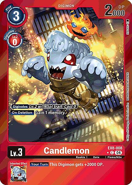 Candlemon Card Front