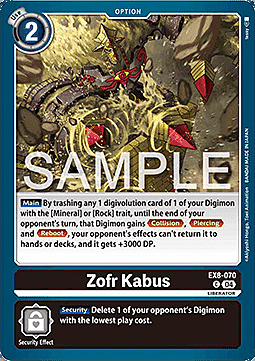 Zofr Kabus Card Front