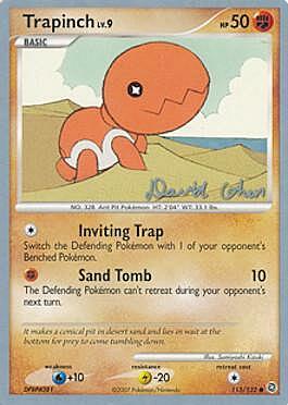 Trapinch LV.9 Card Front