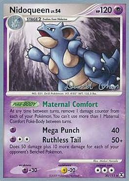 Nidoqueen LV.54 Card Front