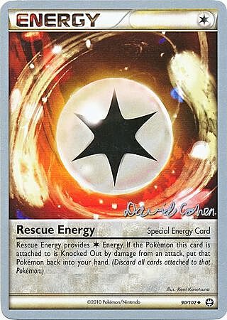 Rescue Energy Card Front