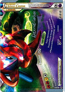 Rayquaza & Deoxys Legend Card Front