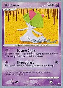 Ralts LV.16 Card Front