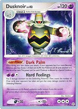 Dusknoir LV.42 Card Front