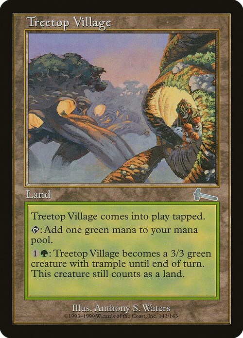 Treetop Village Card Front