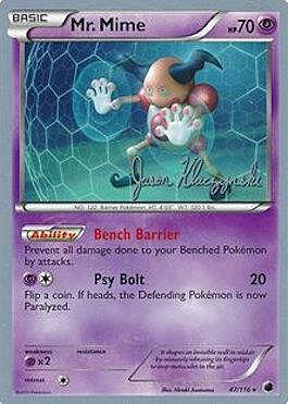 Mr. Mime Card Front