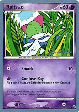 Ralts LV.13 Card Front