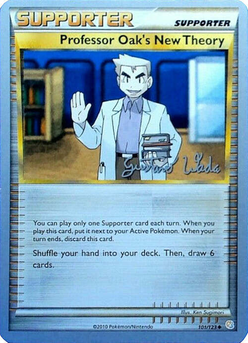 Professor Oak's New Theory Card Front