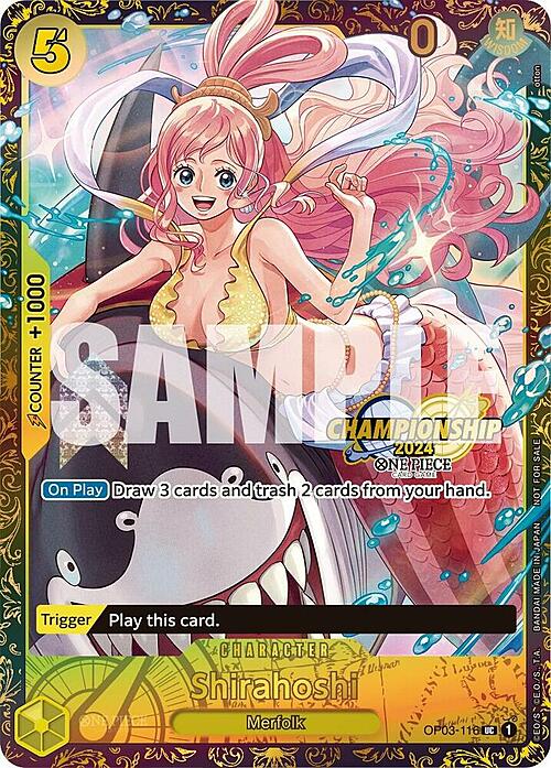 Shirahoshi Card Front