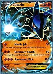 Lucario EX [Missile Jab | Corkscrew Smash | Somersault Kick]