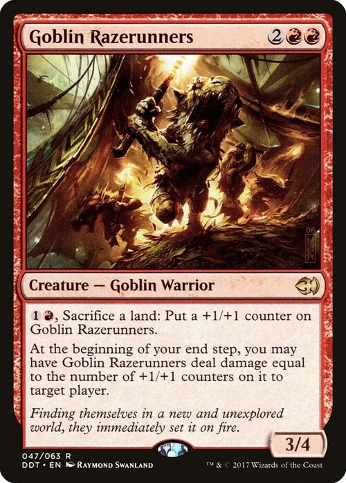 Goblin Razerunners Card Front