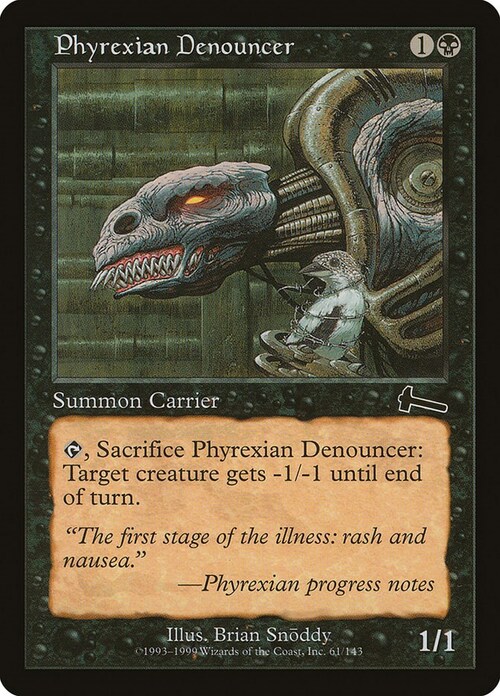 Phyrexian Denouncer Card Front