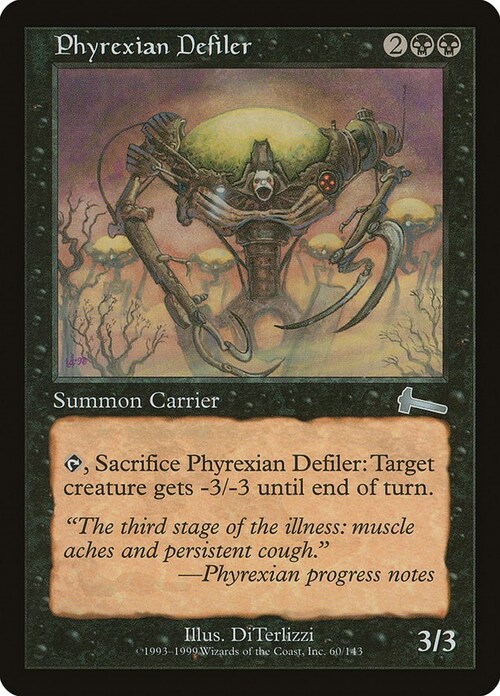 Phyrexian Defiler Card Front