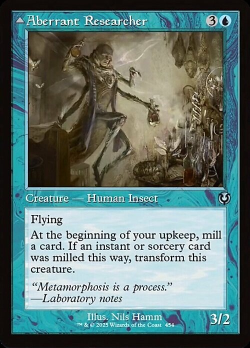 Aberrant Researcher // Perfected Form Card Front