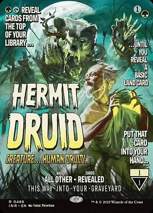 Hermit Druid Card Front