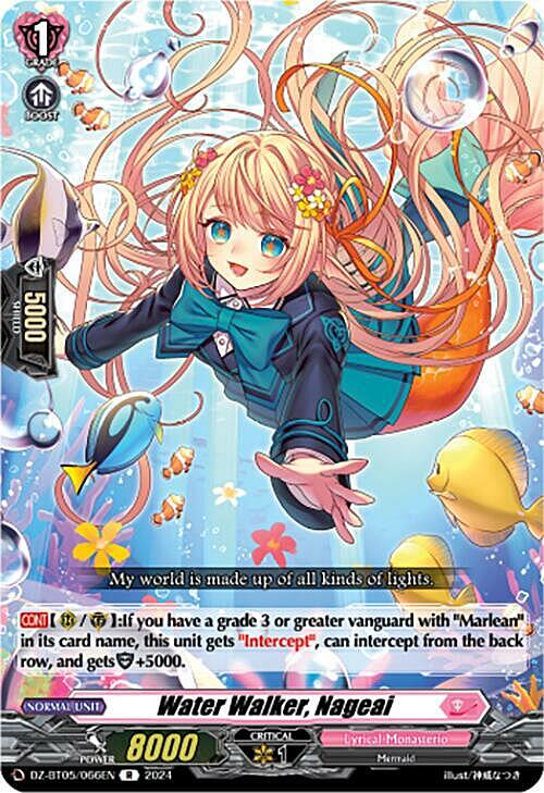 Water Walker, Nageai Card Front