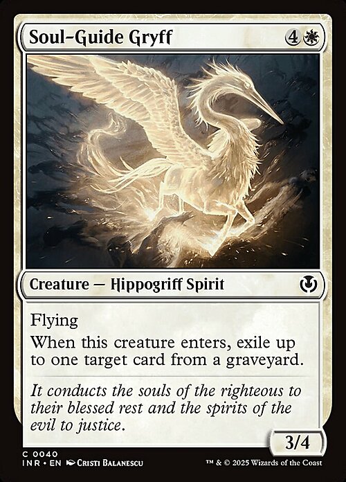 Soul-Guide Gryff Card Front