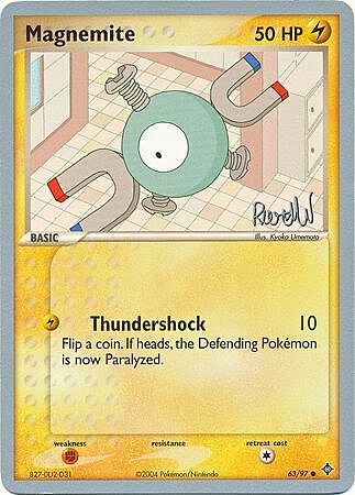 Magnemite Card Front