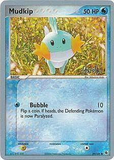 Mudkip Card Front