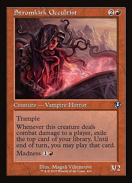 Stromkirk Occultist Card Front