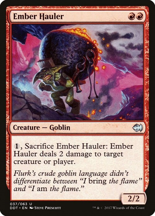 Ember Hauler Card Front