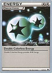 Double Colorless Energy