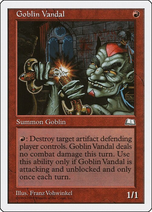 Goblin Vandal Card Front