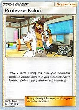 Professor Kukui Card Front