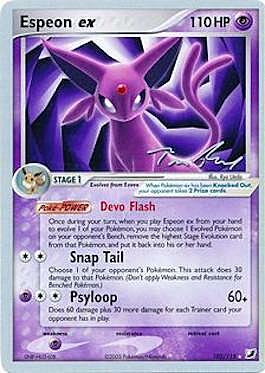 Espeon ex Card Front