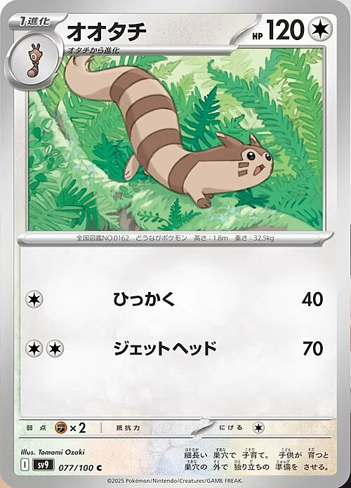 Furret Card Front