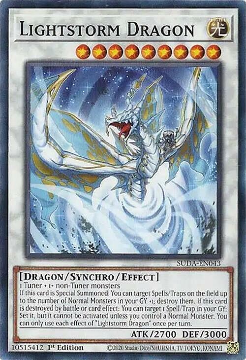 Lightstorm Dragon Card Front