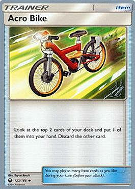 Acro Bike Card Front